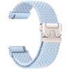 RUIMAYA Cinturino Orologio in Nylon, 20mm Cinturino Elastico Alternativo Regolabile Elastico Sgancio Rapido Comodo e Traspirante Adatto per Smartwatch e Orologi Classici, Azzurro Chiaro
