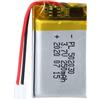 Uxney Batteria agli ioni di litio agli ioni di litio da 3,7 V, 250 mAh, 502030, con connettore 2P PH con griglia da 2,0 mm