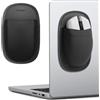 Spigen Custodia Adesiva per Mouse, Supporto con Adesivo Potente per Laptop, Tasca Portaoggetti in Tessuto Premium Resistente per Mouse Wireless e Cavi, per MacBook Neo Pro Air M4 M5 13 Pollici e oltre