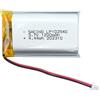 EFASO 3,7 V 1200 mAh 102540 batteria ricaricabile ai polimeri di litio compatibile con Sena 50S Moto Bluetooth Headset Intercom batteria di ricambio
