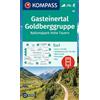 Kompass Carta escursionistica Kom 40 Gasteinertal, Goldberggruppe, Nationalpark Hohe Tauern: 5in1 Wanderkarte, mit Panorama, Aktiv Guide und Detailkarten ... in der KOMPASS-App. Fahrradfahren. Skitouren.