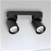Miratic Lampada da soffitto Lampada Parete con Sorgente Luminosa Sostituibile GU10 max.12W (lampadine non incluse)