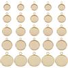 Beebeecraft 40pz 10/12/14/16/20mm Cabochon Ciondolo Acciaio Inossidabile