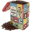 Nostalgic-Art Barattolo per caffè retrò, 1,3 l, Coffee Collage | scatola in latta, design vintage, Idea regalo per fan di caffè