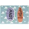 Grupo Erik Zerbino Toy Story - Zerbino Ingresso Esterno Cocco Divertente 40x60 cm con Base in PVC Antiscivolo | Tappeto Ingresso Esterno, Disney Gadget