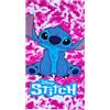 Theonoi Stitch Asciugamano per Bambini in Microfibra - Disney Lilo & Stitch Asciugamano 70x140cm - Asciugamano da Doccia Ad Assorbenza Rapida e Anti-Sabbia - Asciugamano da Viaggio per Ragazze