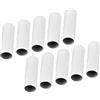 FTVOGUE 10 Pezzi E14 Tubi Portacandele Portacandele Accessori per Illuminazione Manica 25x80mm(Bianco)