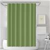 COSORO Tenda da doccia spessa 180 x 180 cm (verde militare)