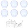LokChuiDor Piedini in silicone trasparente per borsetta per Birkin25,30,35/Lindy26,30
