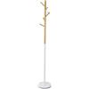 Balvi Appendiabiti Birdie Colore bianco Con 5 ganci Con la silhouette di uccellini Metallo/legno 177c
