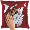 toyofmine Cuscino Personalizzato con Foto e Testo, 40x40, Stampa Fronte-Retro Federa per Cuscino Personalizzata, Regali Personalizzati per papà - festa della mamma - San Valentino - Compleanno