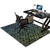 Tkuhknag Tappeto per Sedia Gaming, Tappeto Sedia Ufficio Antigraffio, Tappeto per Sedia con Ruote, Tappeto Salvapavimento Protezione Parquet, Tappetino Protettivo Resistente per Pavimenti Duri 100 x 160 cm