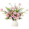 SJUNJIE Fiori di Ortensia Artificiali di Seta 8 Fiori Finti per Decorazioni