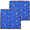 CHUANGOU 100 Pezzi Candela d'Amore Romantico，Tealight Candele，per San Valentino, Compleanno, proposte, Matrimoni, Feste.（Blu）