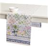 Maison d' Hermine Maison d'Hermine Runner da tavolo in 100% cotone, lunghezza 150 cm, per casa, cucina, sala da pranzo, feste, matrimoni, Primavera Estate (Faience, 50 cm x 150 cm)