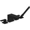 AXOR MyEdition rubinetto bordo vasca, miscelatore a due comandi, 47430670, MyEdition nero opaco/nero [Rubinetteria Bagno > Rubinetteria Vasca]