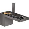 AXOR MyEdition rubinetto lavabo 70, 47012340, 70 MyEdition nero cromato spazzolato [Rubinetteria Bagno > Rubinetteria Lavabo]