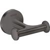 AXOR Universal Circular gancio portasciugamani, 42812340, Universal Circular nero cromato spazzolato [Accessori Bagno > Portasciugamani]