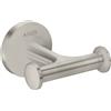 AXOR Universal Circular gancio portasciugamani, 42812800, Universal Circular acciaio inox spazzolato [Accessori Bagno > Portasciugamani]