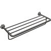 AXOR Universal Circular mensola portasciugamani, 42843330, Universal Circular nero cromato [Accessori Bagno > Portasciugamani]