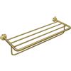 AXOR Universal Circular mensola portasciugamani, 42843950, Universal Circular ottone spazzolato [Accessori Bagno > Portasciugamani]