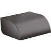 AXOR Universal Circular porta rotolo, 42858340, Universal Circular nero cromato spazzolato [Accessori Bagno > Porta Rotolo]