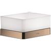 AXOR Universal Softsquare mensola doccia, 42802300, Universal Softsquare oro rosso/opaco [Accessori Bagno > Mensole Doccia]