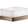 AXOR Universal Softsquare mensola doccia, 42802310, Universal Softsquare oro rosso spazzolato/opaco [Accessori Bagno > Mensole Doccia]