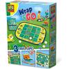 SES Creative - Wrap&Go Giochi di Viaggio-Potenza Quattro Pipopipetta-Il Piccolo Coccodrillo, 02235
