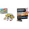 PLAYMOBIL City Life 71202 Ambulanza, con luci e Suoni, Giocattolo dai 4 Anni + Duracell Optimum confezione da 4 AAA