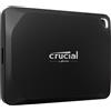Crucial X10 Pro, 2 TB, USB Type-C, USB 3.2 Gen 2x2, 2100 MB/s, 20 Gbit/s, nero