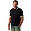 JP 1880 WHITELISTED Jp1880 Poloshirt Flexnamic, Halbarm, bis 8 XL Camicia, Nero, 3XL Uomo