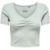 ONLY Onlbetty Life S/S Scallop V-Neck CC Jrs, Sunlight, S