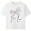 NAME IT Nkftabea SS Nreg Top, Ballerino di Nuvola, 116 cm