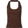 Pieces Pcmay Halterneck Top Jrs BC Donna