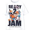 NAME IT Nkmfly Spacejam SS Nreg Top Box Wab, Bianco, 146 cm-152 cm Bambini e Ragazzi