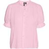 VERO MODA Vmnatali - Pantaloncini da Donna in Pizzo 2/4, Pink-a-Boo, S
