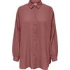 ONLY Oversized Shirt Onlthyra Life Noos Wvn-Maglietta Oversize, Rosa Withered, XL Donna