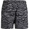 JACK & JONES Jpstmaui Shell AOP Swim Shorts, Nero, XXL Uomo