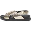 ONLY, Onlminnie-2 Pu Slingback Sandal Noos Donna, Colore oro, 38 EU