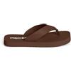 PIECES, Pcsummer High Flip Flop Hg Donna, marrone scuro, 41 EU