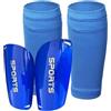 REBECCAGIBSON Parastinchi Calcio Bambino Adulto,Conchiglia Protettiva Piccoli Uomo,Doppio Strato Deattrezzatura Di Rotezione,Shin Pads Per Bambini e Adolescenti Per Adulti Giochi Principianti