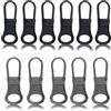 EUGENEKELLY 11 pezzi cerniera zip per cerniera ciondolo cerniera universale metallo cerniera zip zip set di riparazione per vestiti valigia zaini