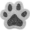 Ciieeo Adesivo Auto Zampa Di Cane 2.76X2.36In Decorazione Esterna 3D Brillante Resistente Adesivo Per Paraurti E Finestrino Facile Da Applicare