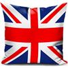 HUASHUZI federe cuscini divano 45x45 Union Jack london UK regalo donna gadget copricuscini divano cuscino decorativi soggiorno camera da letto accessori