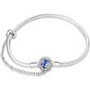 KUNSIR Moments-Bracciale Donna Adatto per Ciondolo Argento Sterling 925 Braccialetto Snake Bracciali Compatibile con Pandora Ciondolo
