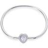 KUNSIR Moments-Bracciale Donna Adatto per Ciondolo Argento Sterling 925 Braccialetto Snake Bracciali Compatibile con Pandora Ciondolo