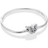 KUNSIR Moments-Bracciale Donna Adatto per Ciondolo Argento Sterling 925 Braccialetto Snake Bracciali Compatibile con Pandora Ciondolo