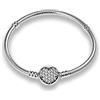 KUNSIR Moments-Bracciale Donna Adatto per Ciondolo Argento Sterling 925 Braccialetto Snake Bracciali Compatibile con Pandora Ciondolo