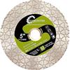 SANLEETEK Disco Diamantato 125mm Dischi Taglio Diamantati Design Triangolare per Piastrelle di Ceramica Porcellanato Marmo Pietra Artificiale Quarzo